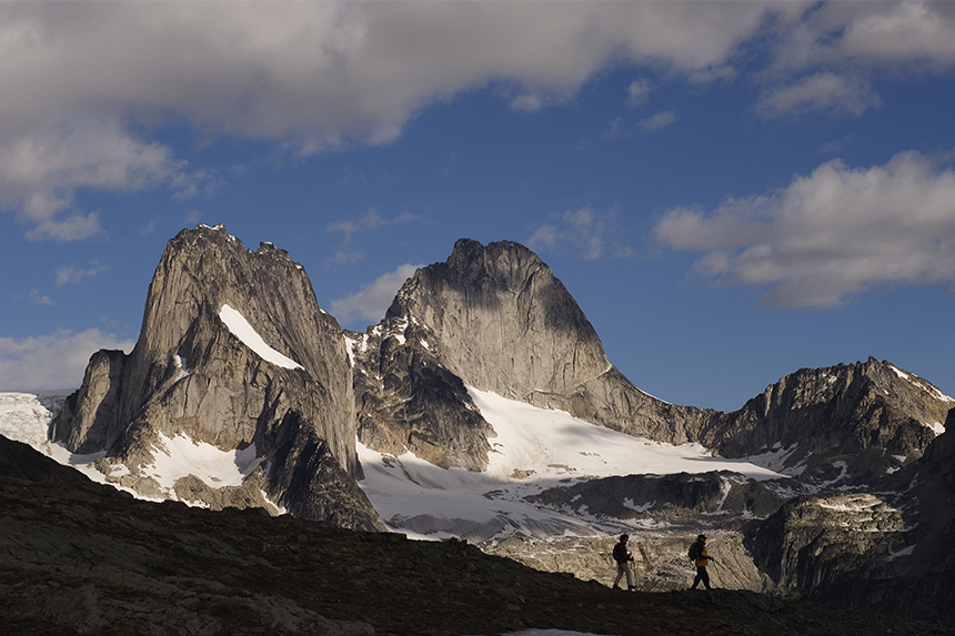 Горы the Bugaboos Канада